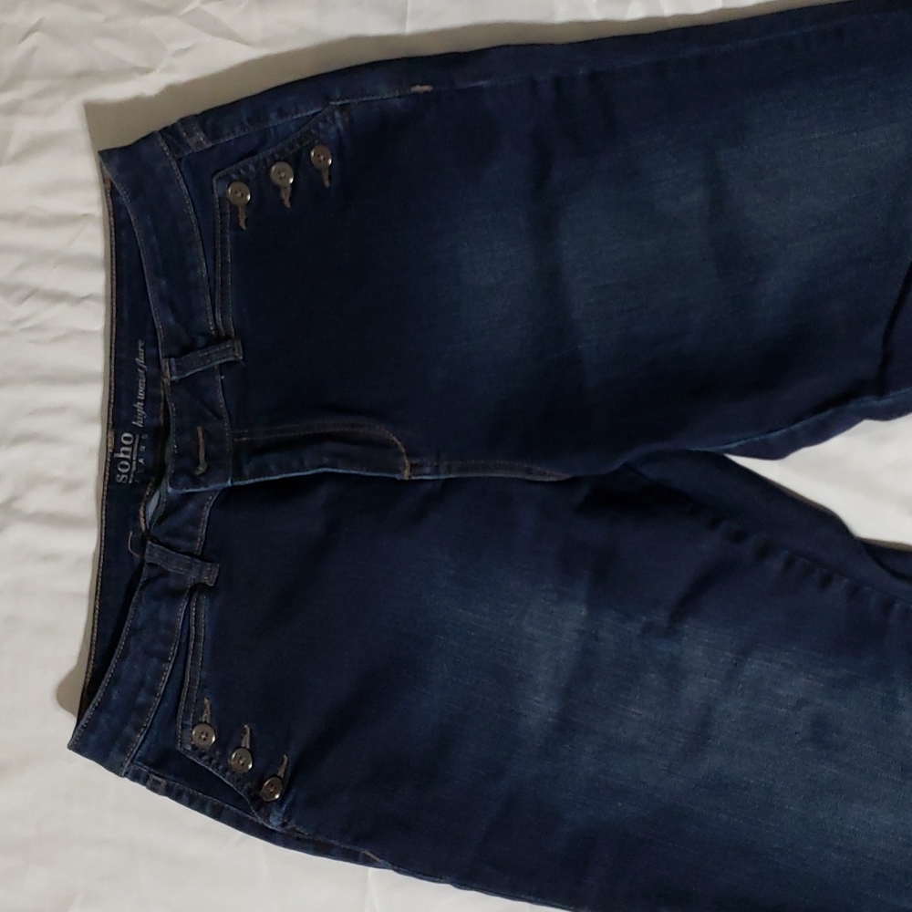 New York & Company Soho High Waist Flare Jeans Size 10